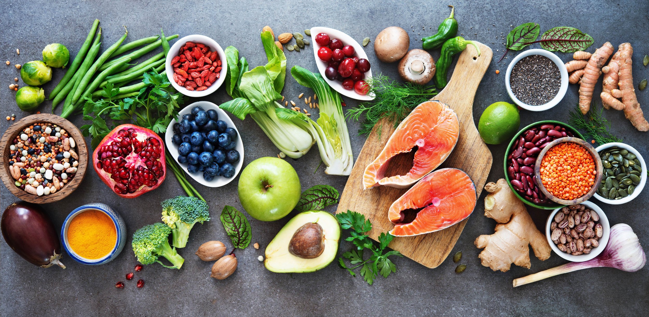 Zdrava hrana i bio namirnice u centru Supernova Zadar Set of various fresh exotic fruits
