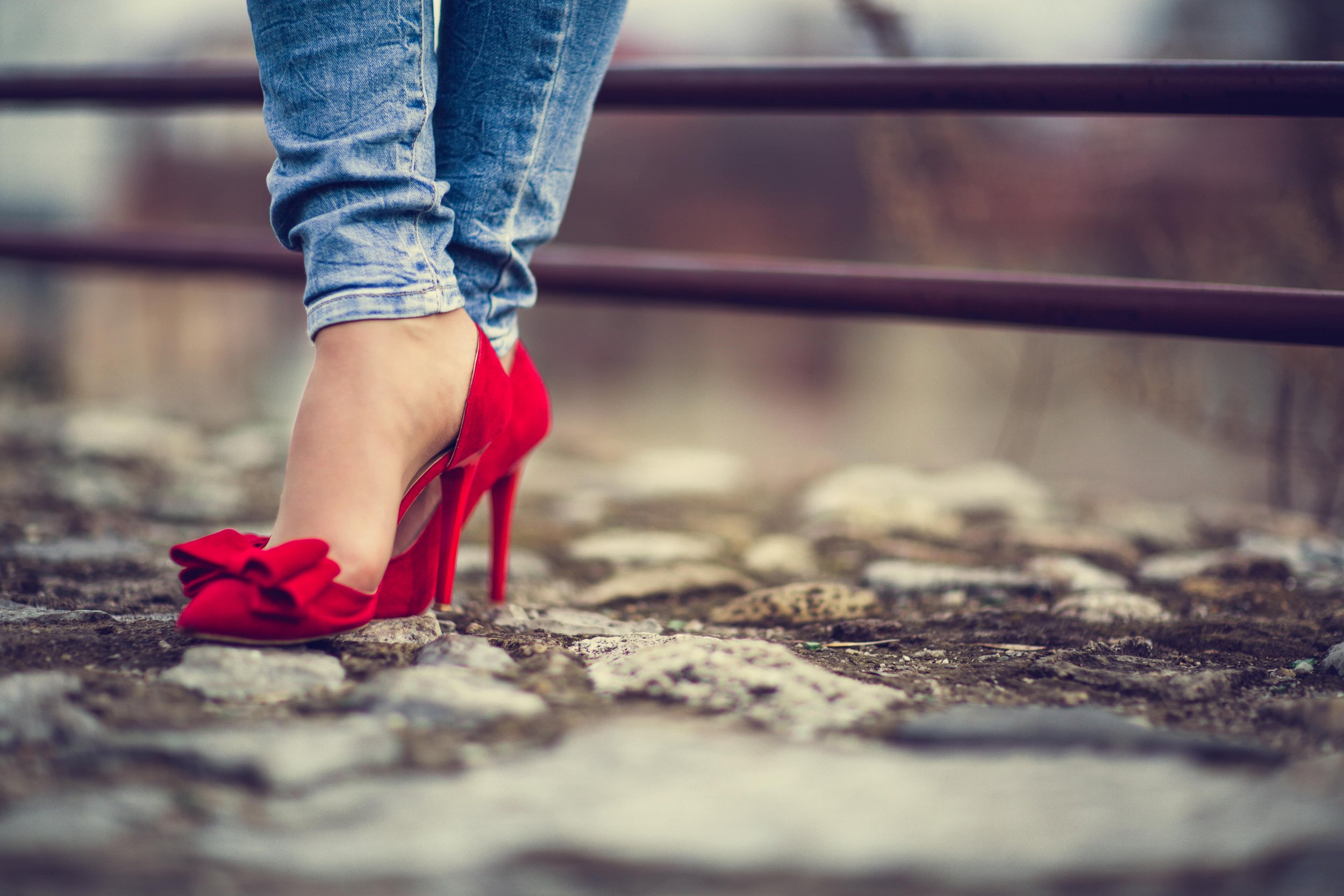 Izbor salonki centra Supernova Zadar Red high heels